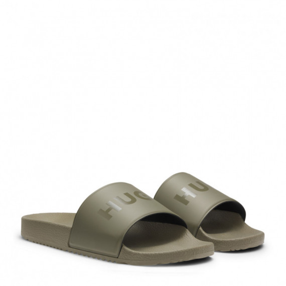 HUGO Chanclas con logotipo en parte superior 50563418-345