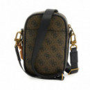 Guess Bandolera Marrón HMMILO P5425-COF