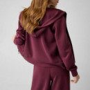 Sudadera con capucha y cremallera completa OLYMPE