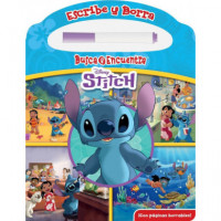 Disney Stitch: Escribe y Borra, Busca y Encuentra - Libro de Actividades - Pi Kids   2026