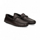CONDUCTOR ESLABON PIEL MARRON