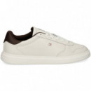 DEPORTIVO TALONERA MARINO PIEL BLANCO