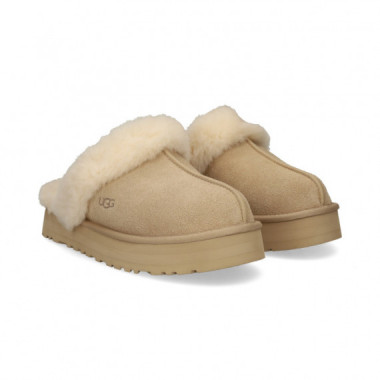 ZUECO PELO PLAT. ANTE BEIGE