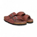 SANDALIA 2 HEBILLAS ANTE LILA