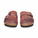 SANDALIA 2 HEBILLAS ANTE LILA