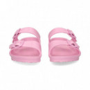Sandalia 2 Hebillas Goma Rosa  BIRKENSTOCK