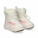Botin Presky Ajustable Nylon Blanco  MOON BOOT