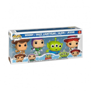Pack de 4 Funko POP Toy Story Disney Pixar