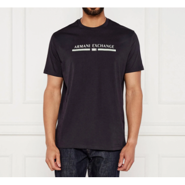 Camiseta Armani Exchange azul marina