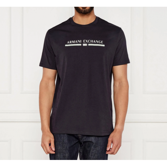 Camiseta Armani Exchange azul marina