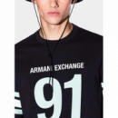 Camiseta Armani Exchange azul marina