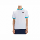 Camiseta Ellesse meduno blanco-aqua