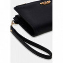 AMORETTE SLG DBL ZIP ORGANIZER BLACK