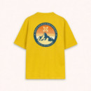 OVERSIZE T-SHIRT PEACK LEMON