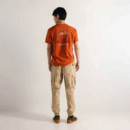 REGULAR T-SHIRT VAN TERRACOTA