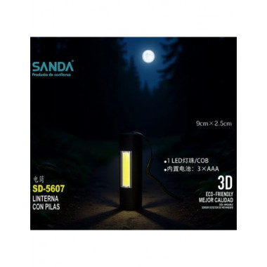 SANDA Linterna Led SD-5607