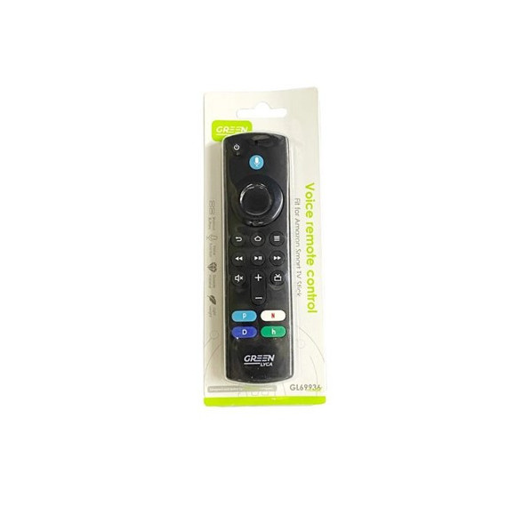 GREEN LYCA Mando de Voz Compatible para Amazon TV Stick GL69936