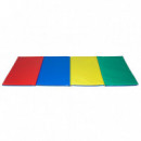 Colchoneta Plegable 4 Cuerpos Multicolor  SUMO DIDACTIC