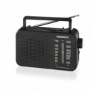 Radio Portátil Daewoo DW1123 Negra