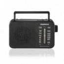 Radio Portátil Daewoo DW1123 Negra