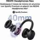Auriculares Bluetooth Xiaomi Redmi Neo Circumaurales Negros