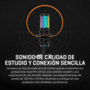 Micrófono Gaming KROM Kaze Pro RGB