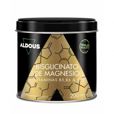 Aldous Bisglicinato de Magnesio con Vitamina B5, B6 y C  ALDOUS BIO