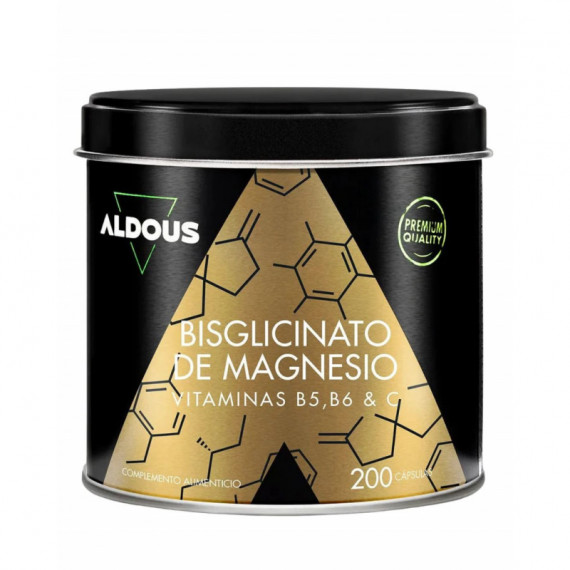 Aldous Bisglicinato de Magnesio con Vitamina B5, B6 y C  ALDOUS BIO