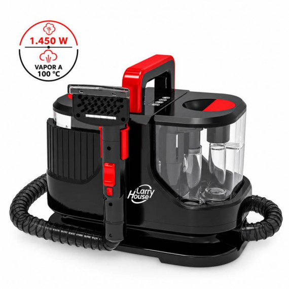 Aspirador de Tapicerias a Vapor LARRYHOUSE 1.450W