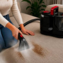 Aspirador de Tapicerias a Vapor LARRYHOUSE 1.450W