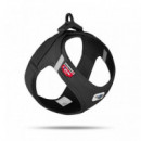 CURLI perro arnes air-mesh negro S 38-43 cm