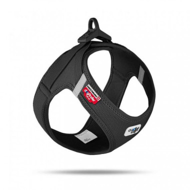 CURLI perro arnes air-mesh negro S 38-43 cm