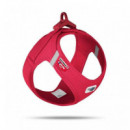 CURLI perro arnes air-mesh rojo L 49-55 cm