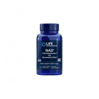 NAD+ CELL RESVERATROL LIFE EXTENSION 30 CAPSULAS