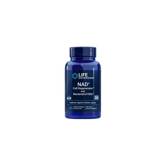 NAD+ CELL RESVERATROL LIFE EXTENSION 30 CAPSULAS