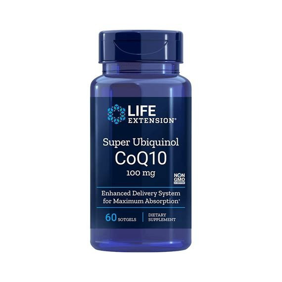 SUPER UBIQUINOL COQ10 100 MG 60 CAPSULAS LIFE EXTENSION