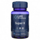 SUPER K 90 PERLAS LIFE EXTENSION