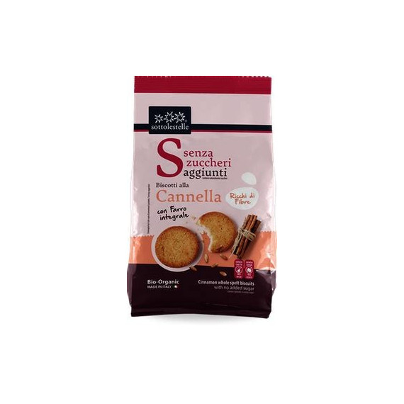GALLETAS SIN AZUCAR ESPELTA CANELA SOTTOESTELLE