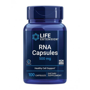 RNA CAPSULES 500MG 100 CAPSULES LIFEEXTENSION