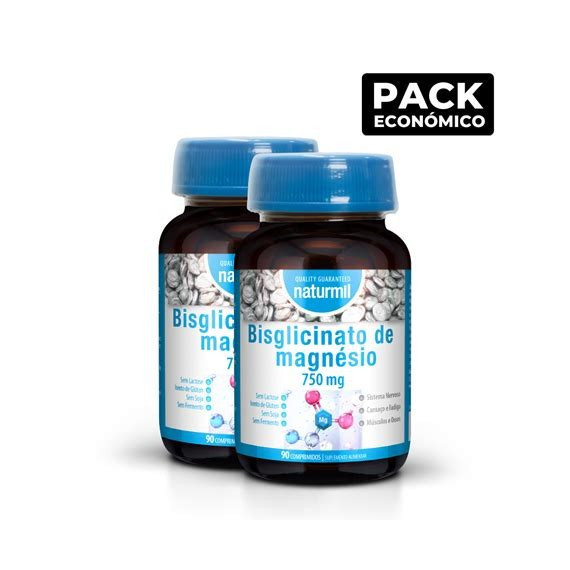 BISGLICINATO DE MAGNESIO 750MG NATURMIL
