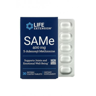 SAME 30 TABLETAS 400MG LIFE EXTENSION