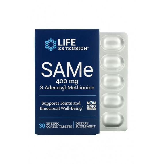 SAME 30 TABLETAS 400MG LIFE EXTENSION
