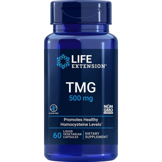 TMG 500MG 60 CAPSULAS LIFE EXTENSION