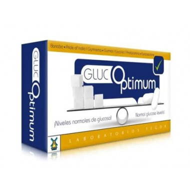 GLUCOPTIMUM PARA NIVELES NORMALES DE GLUCOSA 60 CAP. TEGOR