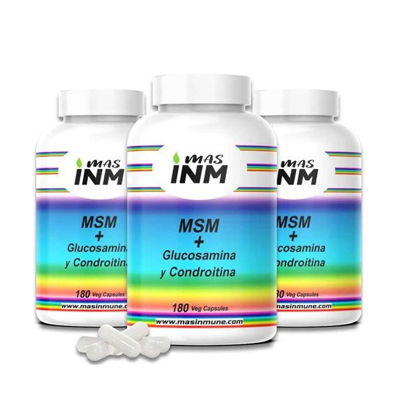 GLUCOSAMINA CONDROITINA Y MSM 150 CAPSULAS RELAFIT