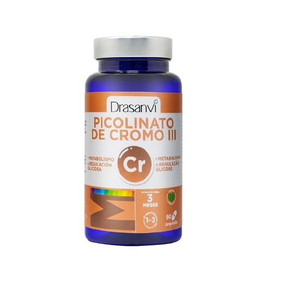 PICOLINATO CROMO III 90 COMPRIMIDOS DRASANVI