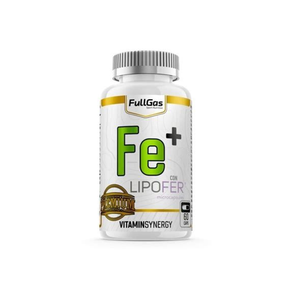 HIERRO CON LIPOFER 60 CAPSULAS FULLGAS
