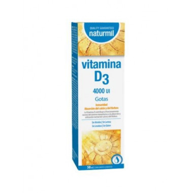 VITAMINA D3 LIQUIDA 4000UI NATURMIL