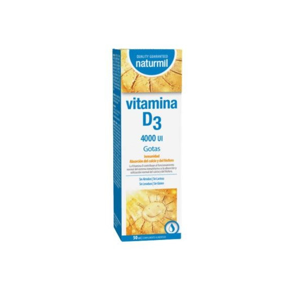 VITAMINA D3 LIQUIDA 4000UI NATURMIL