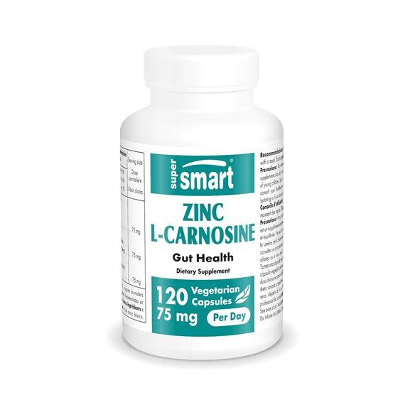 ZINC L-CARNOSINA 120 CAPSULAS SUPER SMART